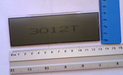 Индикатор жидкокристаллический складских весов LCD