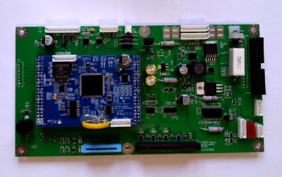 Главная плата CL3000J - главный (процессорный) модуль 6101-PCL-3200-0 (rev.0.1) 2019.05.28 Blue