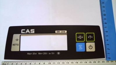 Накладка клавиатуры SW-W 20 kg
