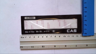 Стекло CL5000J-15B/P   LCD мал.