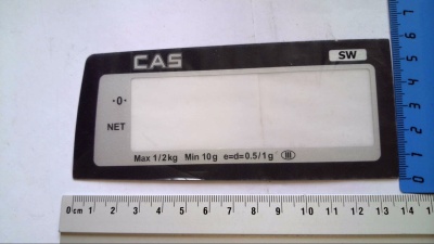 Накладка дисплея SW (Накладка дисплея(стекло) 20 кг)