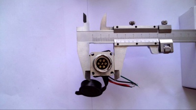 Разъем RW-2601P с проводом SCN07R*80mm((CI5010)